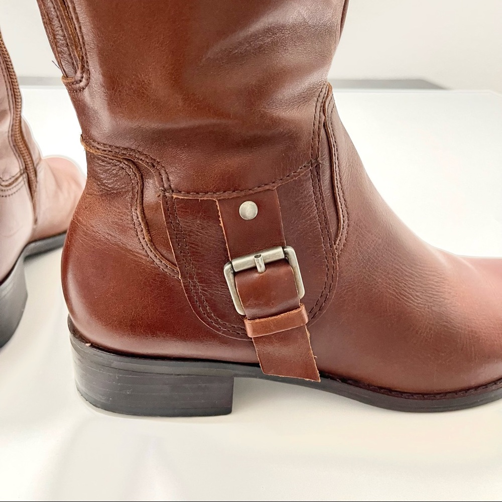 Mattise Fox Trot Knee-High Brown Leather Size 7M - Picture 9 of 10